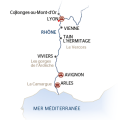 ITINERAIRE CROISIERE RHONE